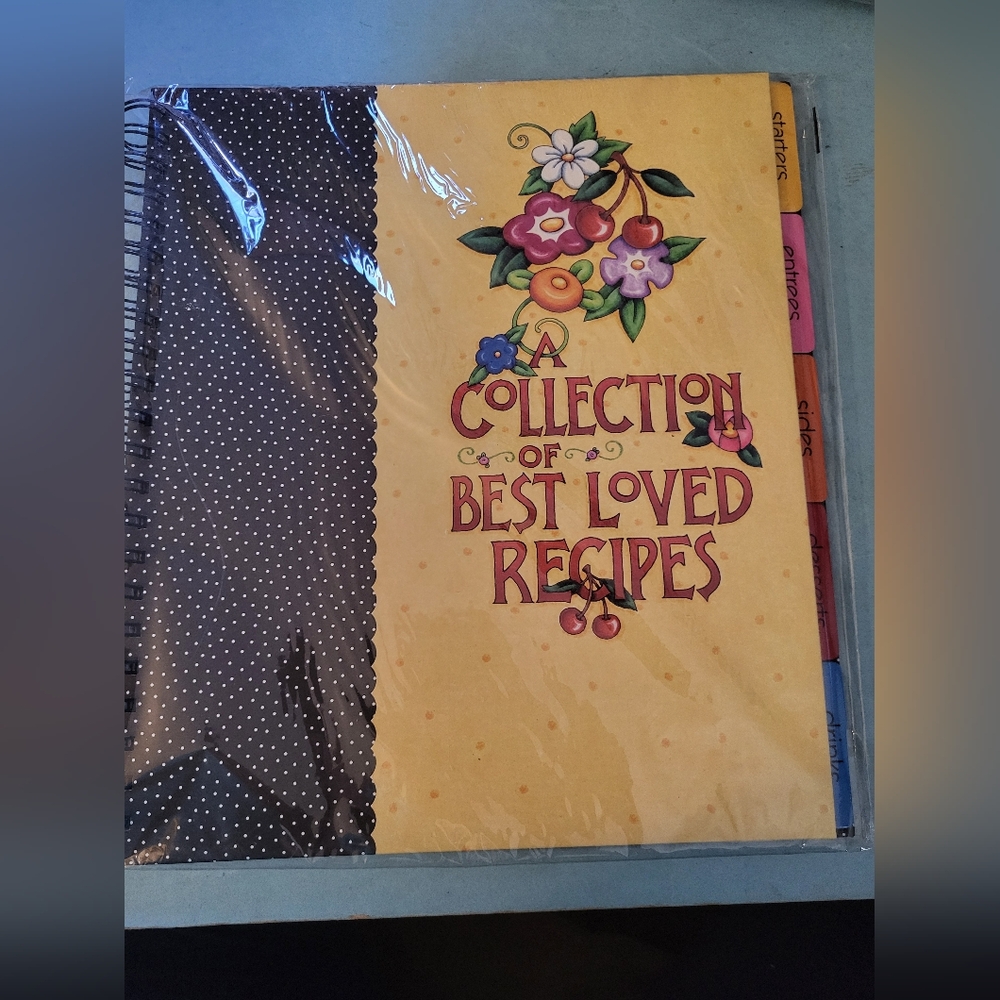 New A Collection of Best Loved Recipes Recipe Binder #1170-300